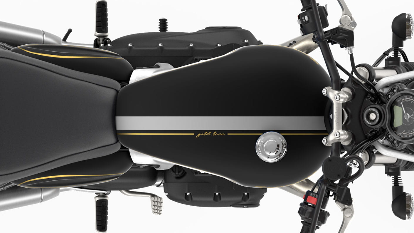 Triumph street sales twin goldline
